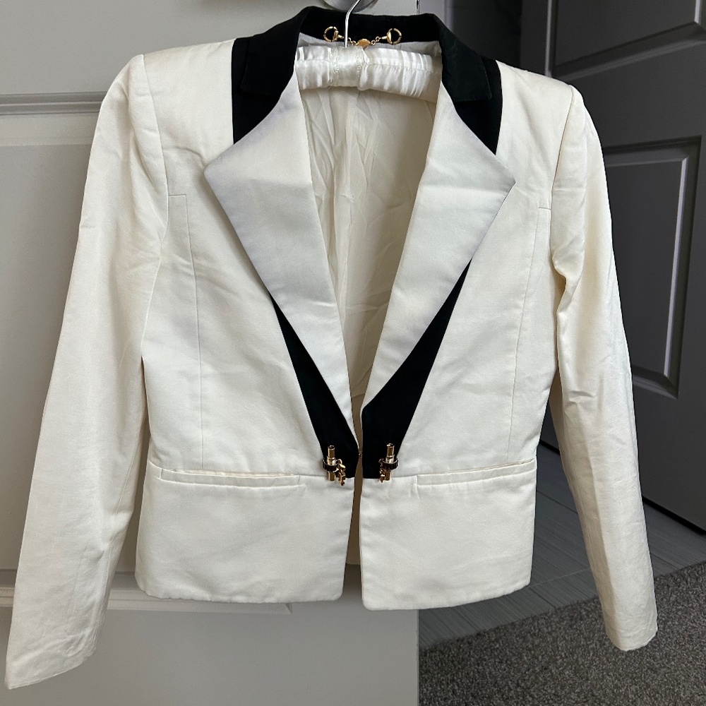 Gucci silk blazer